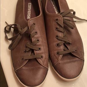 Leather Converse All-Stars